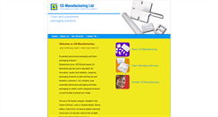 Desktop Screenshot of csmanufacturing.co.uk