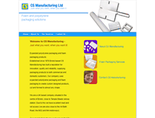 Tablet Screenshot of csmanufacturing.co.uk